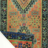 Anatolian handmade kilim rug 302 cm x 156 cm