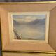 Painting by Albert Schweitzer 1885-1948 oil on canvas Lake Geneva