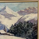 Snowy Landscape by Guy le Florentin