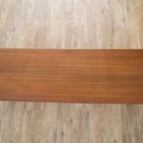Scandinavian vintage teak bench 1970