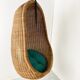 Nanna Ditzel hanging egg chair, 1960s