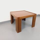 Vintage Italian square coffee table by Afra and Tobia Scarpa for Cassina