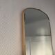 Mirror freeform vintage 1960 68x34cm