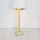 Regency Golden Table Lamp by Giulia Mangani, 1970s