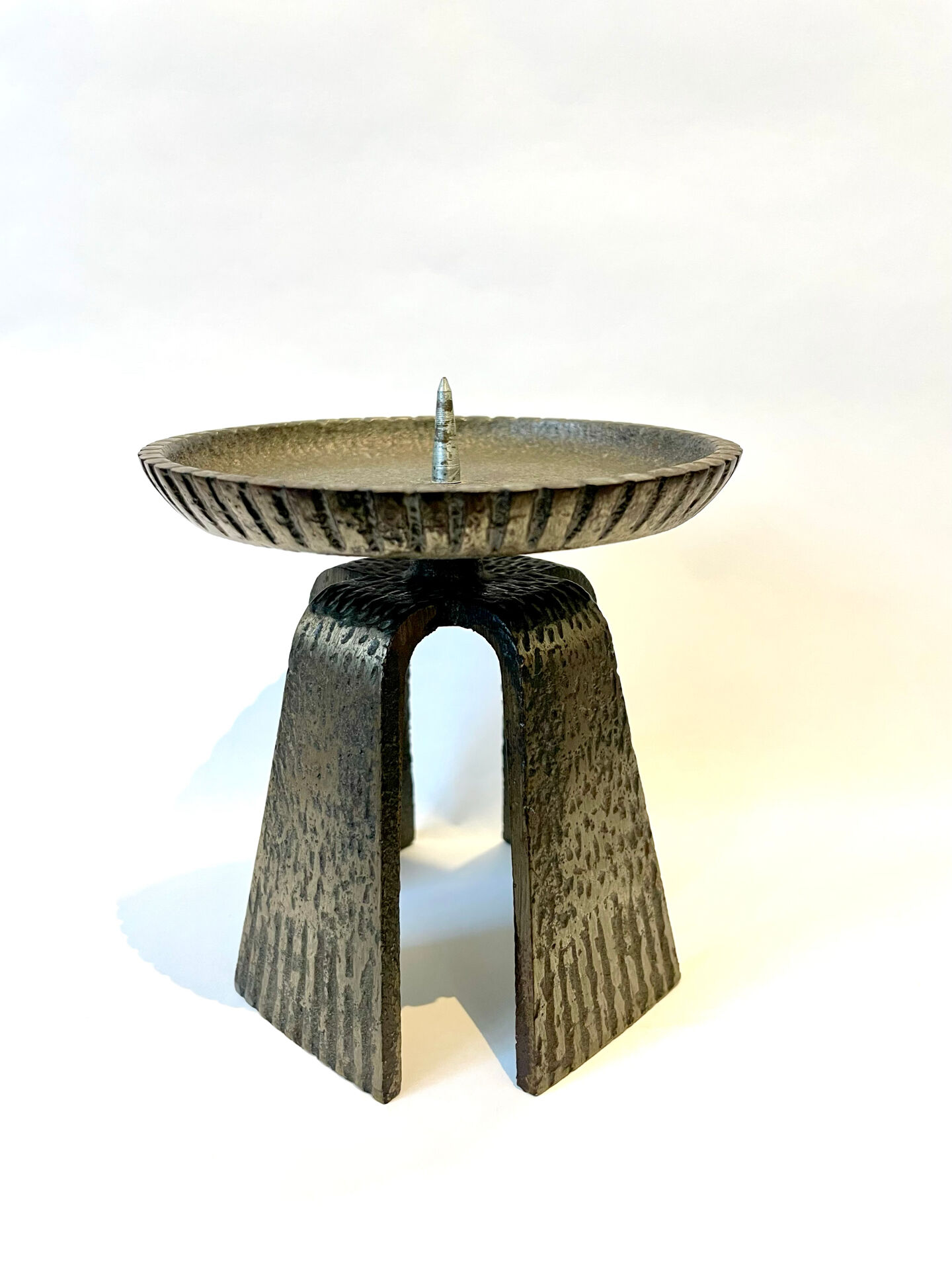 Brutalist candlestick, Japan