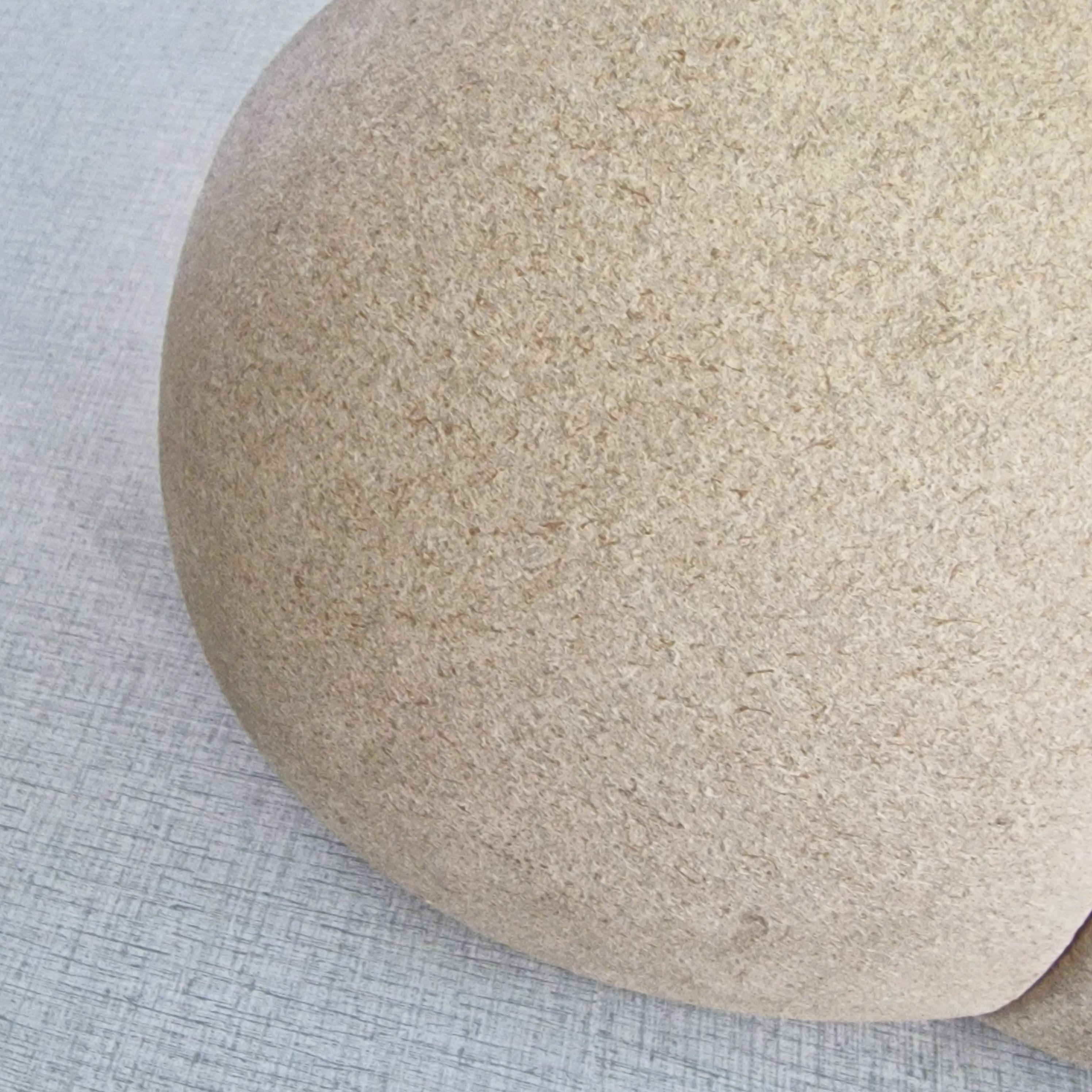 Textured ceramic corner bubble wall lamp, 1970s