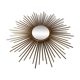 Curved sunny mirror Chaty Vallauris from the 60's - 71x71