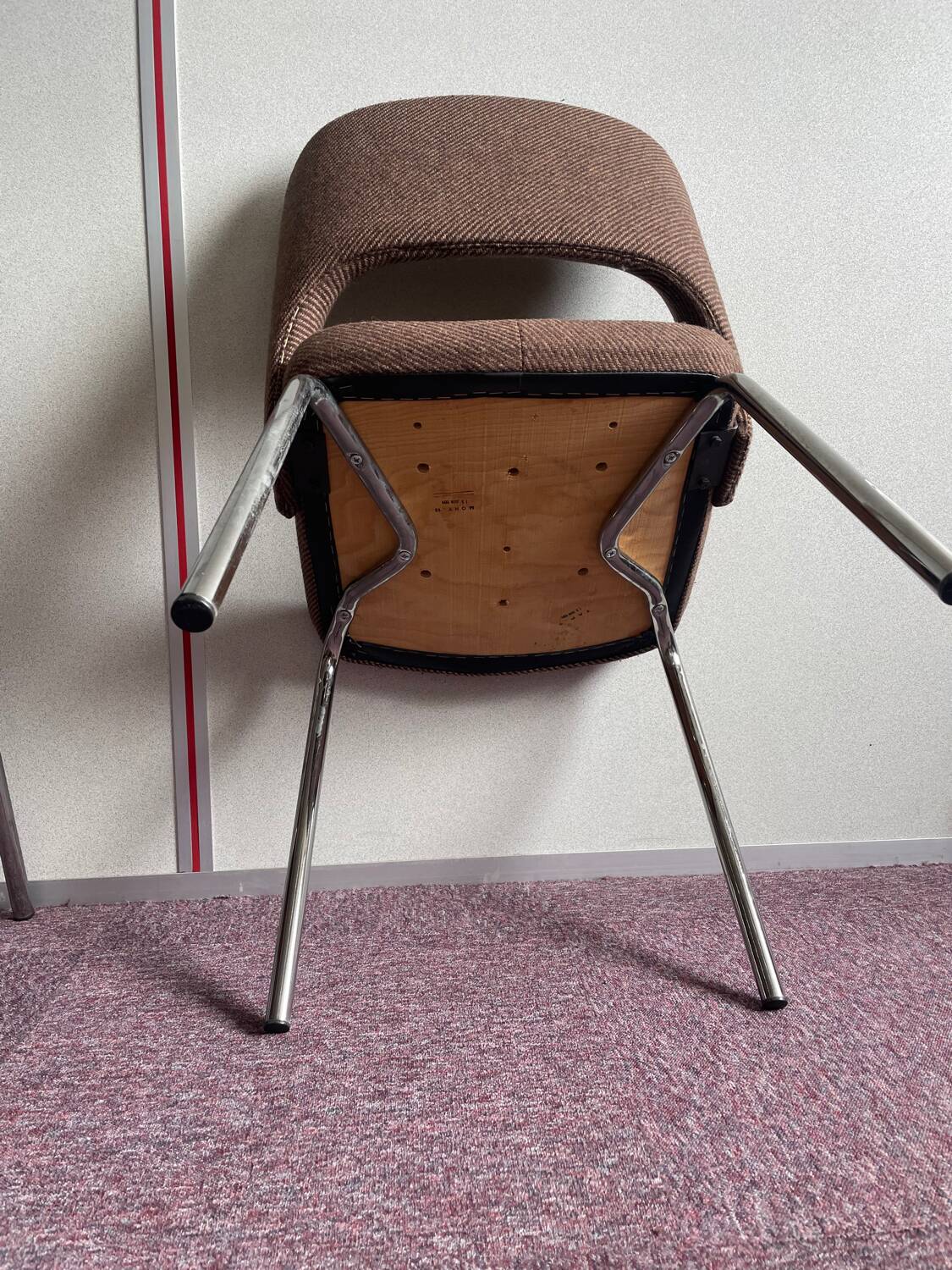 Set of 6 barrel chairs