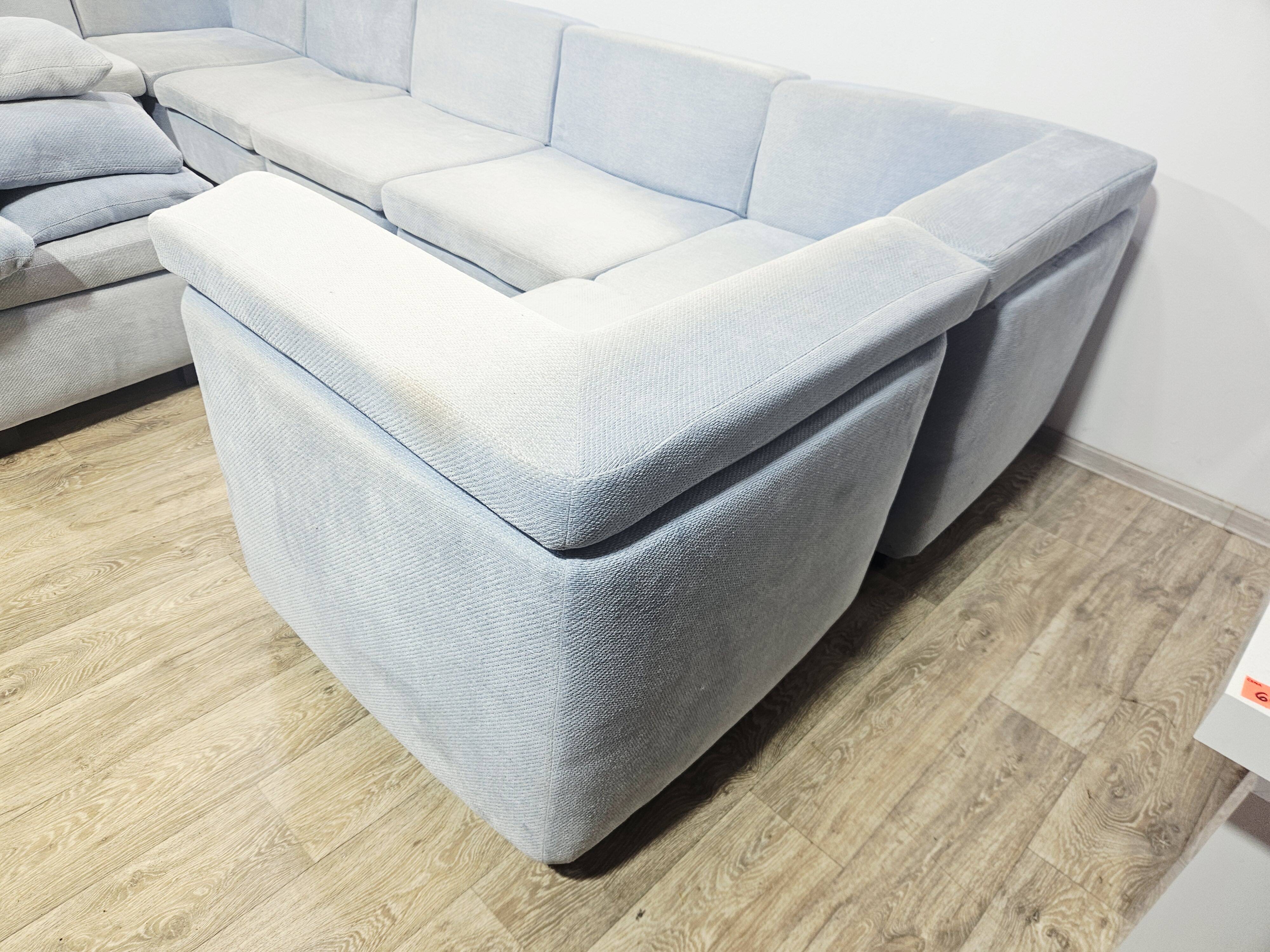 Rolf Benz modular corner sofa, 1970s.