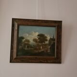 Lively village festival, end of the 18th century