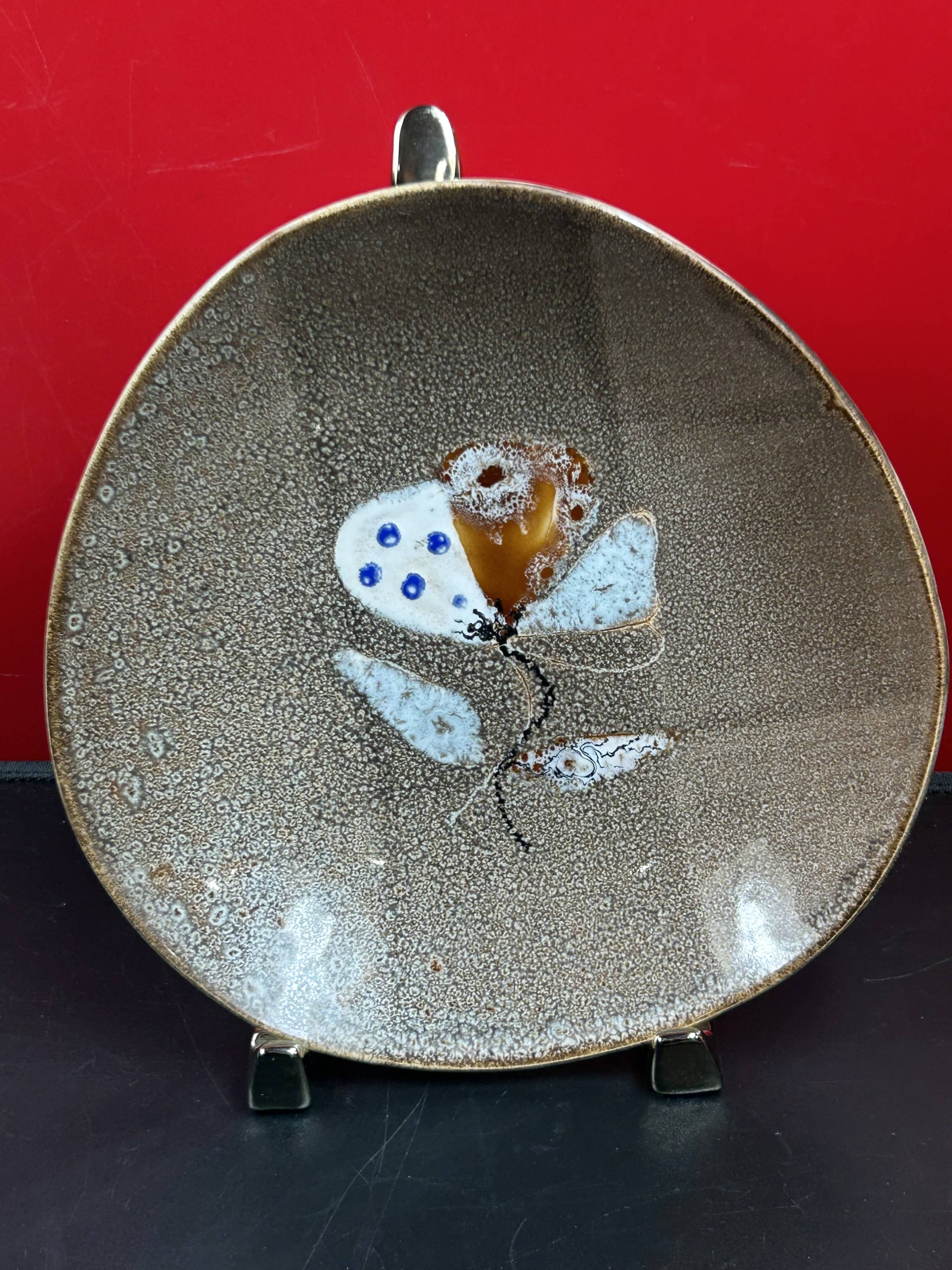 Set of 5 deep plates 21 cm in earthenware from MBFA Pornic model diff.