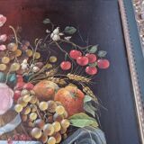 Oil painting on panel Original and signed by E. Cabal France Nature