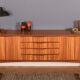 Restored 1960s Retro EON Elliots of Newbury Zebrano Sideboard Atomic Legs