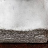 Important white marble bust, signed Léoni, 19th century