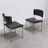 Set of 6 'SM08' dining chairs by Cees Braakman for Pastoe, 1960s
