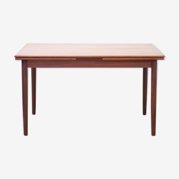 Teak wooden dining table Danish design