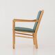 Fauteuil en hêtre, design danois, années 1970, designer : Erik Ole Jørgensen, fabrication : Tarm Stole & Møbelf