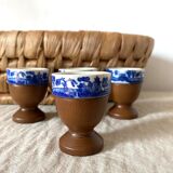 Wooden and porcelain shells