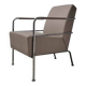 2 vintage nude leather "Cinema" easy chairs by Gunilla Allard for Lammhults | 1990s