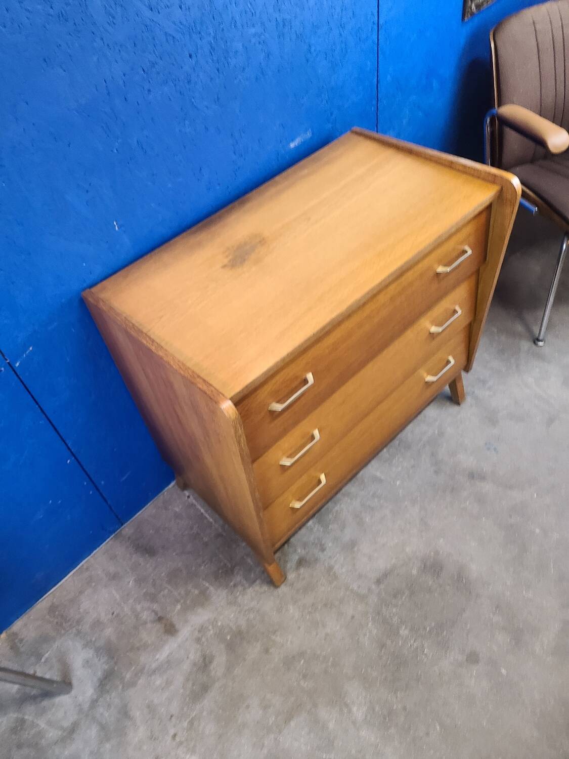 Vintage Scandinavian style chest of drawers. 60s