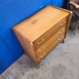 Vintage Scandinavian style chest of drawers. 60s