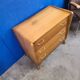 Vintage Scandinavian style chest of drawers. 60s