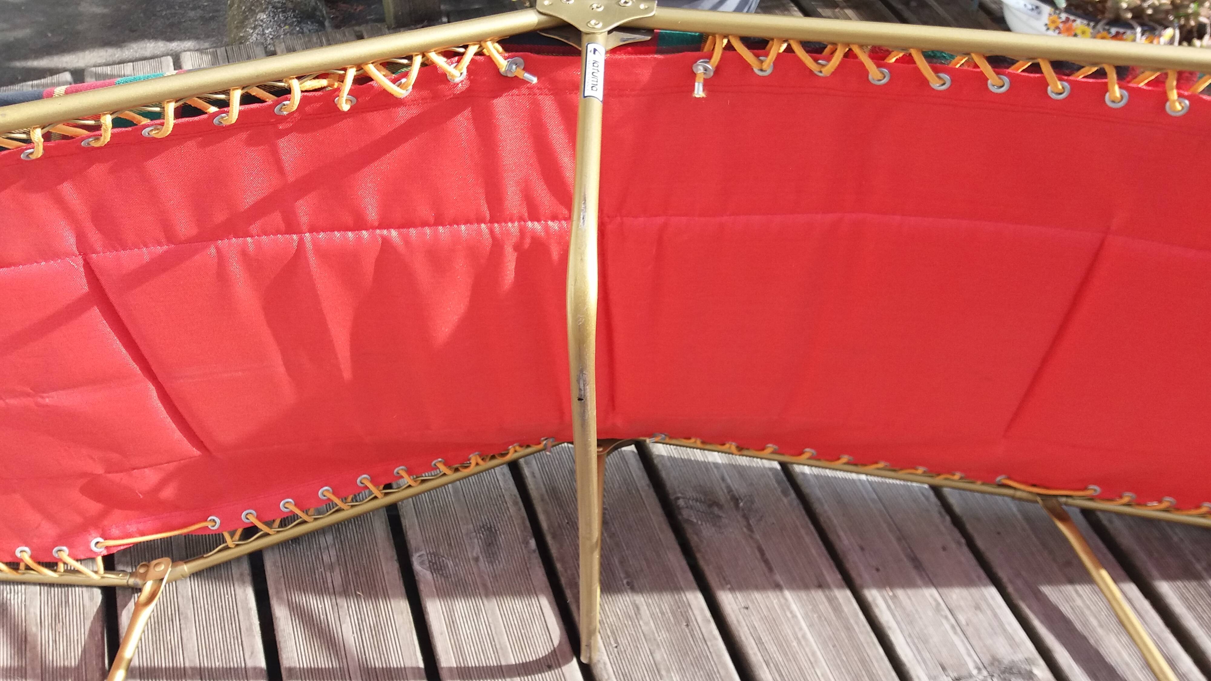 Lafuma camp bed deckchair