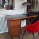 Bureau scandinave pieds compas