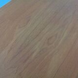 Small rollable teak media sideboard from Dyrlund, 1970s