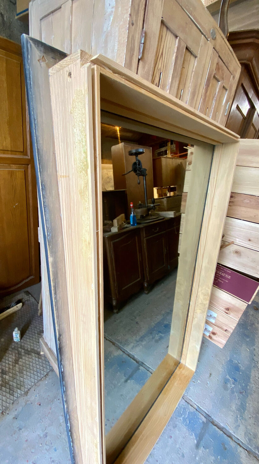 Large smoked mirror 96x160cm