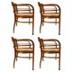 Armchairs by Josef Maria Olbrich for Thonet, Austria, 1910, Set of 4