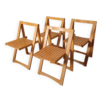 Chaises en bois pliantes design