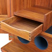 Danish teak bar cabinet by Illum Wikkelsø for CFC Silkeborg, 1960s.