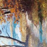 Tableau huile sur toile signé LEPAGE