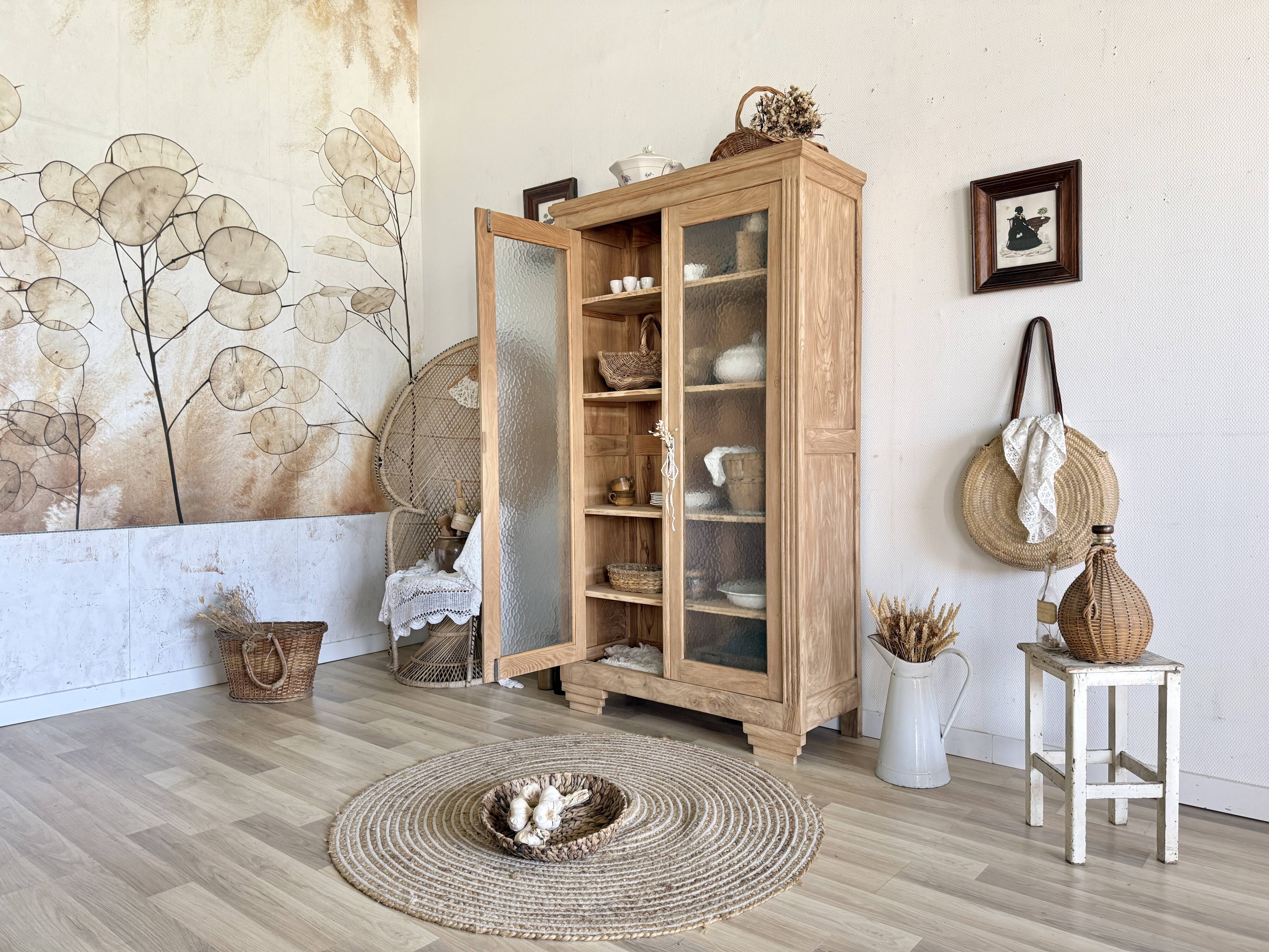 Antique display cabinet/sideboard