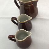 Stoneware pitchers
