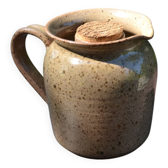 Stoneware pitcher/cooler