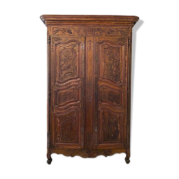 Armoire provençale, époque Louis XV, XVIIIème siècle