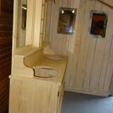 cabinet for 2 basins - 2 doors - mirror