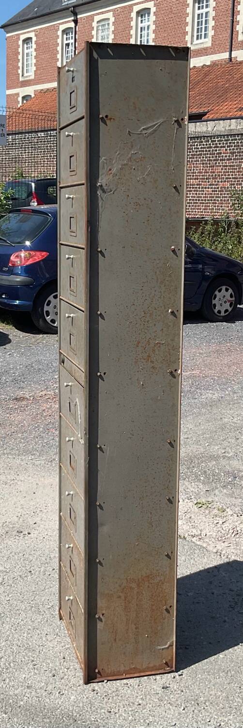 50s Bauche wardrobe with flaps