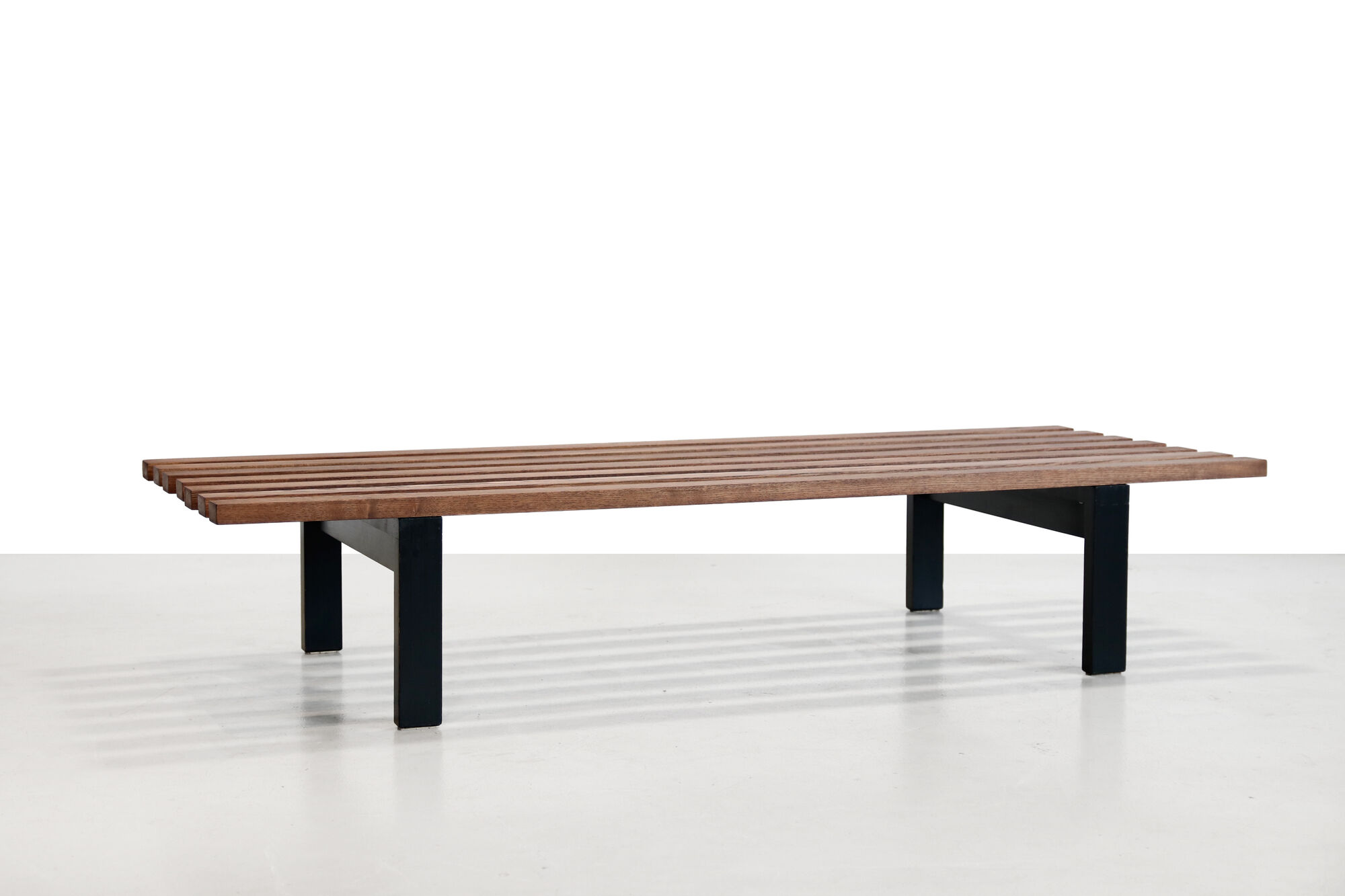 Vintage Martin Visser BZ71 slat bench for Spectrum, The Netherlands
