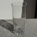 Set of 6 glass orangeade glasses H14.5 D7