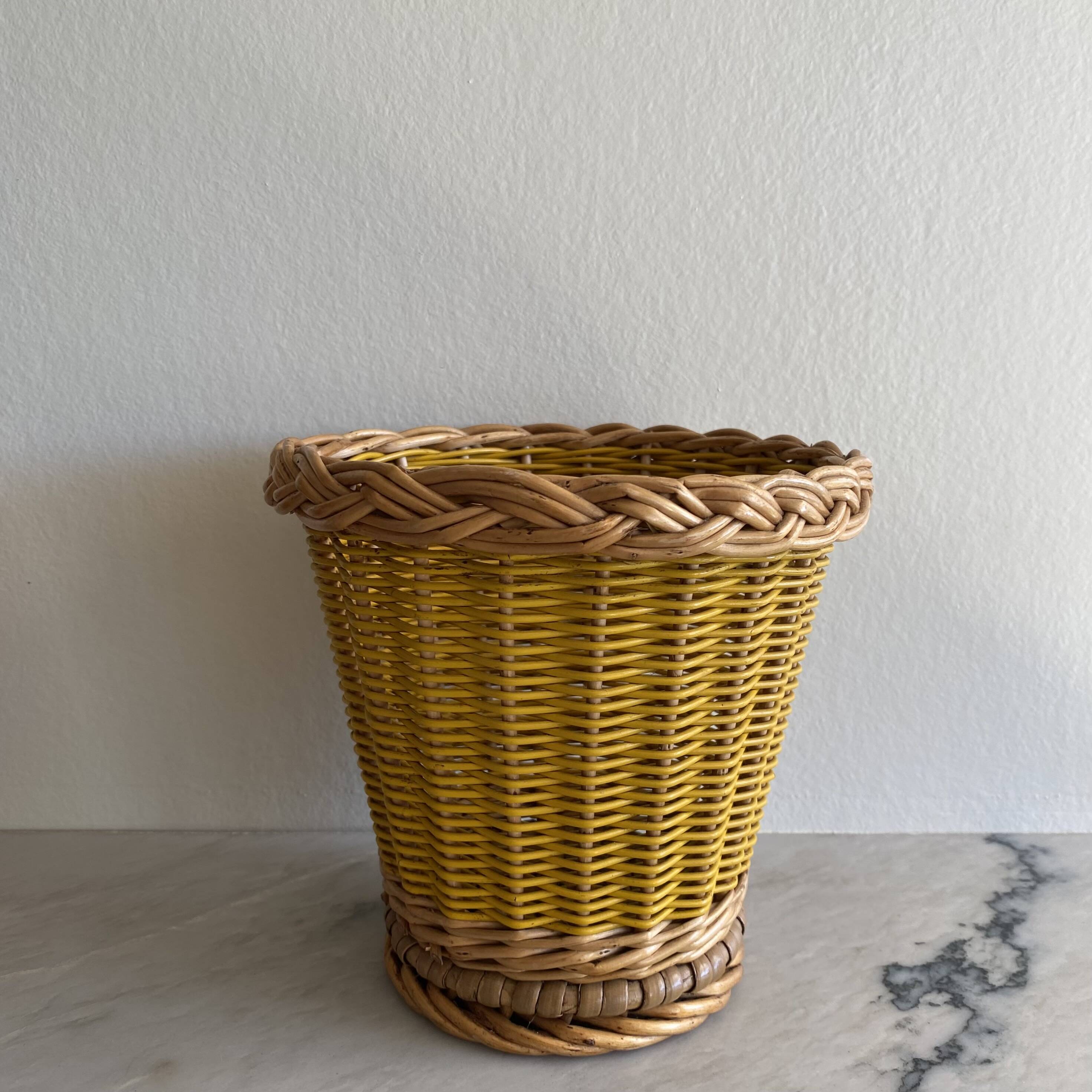 Cache-pot en osier
