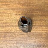 Organic studio pottery vase in mid-century style by Montanus & Remy, Germany, 1960s.