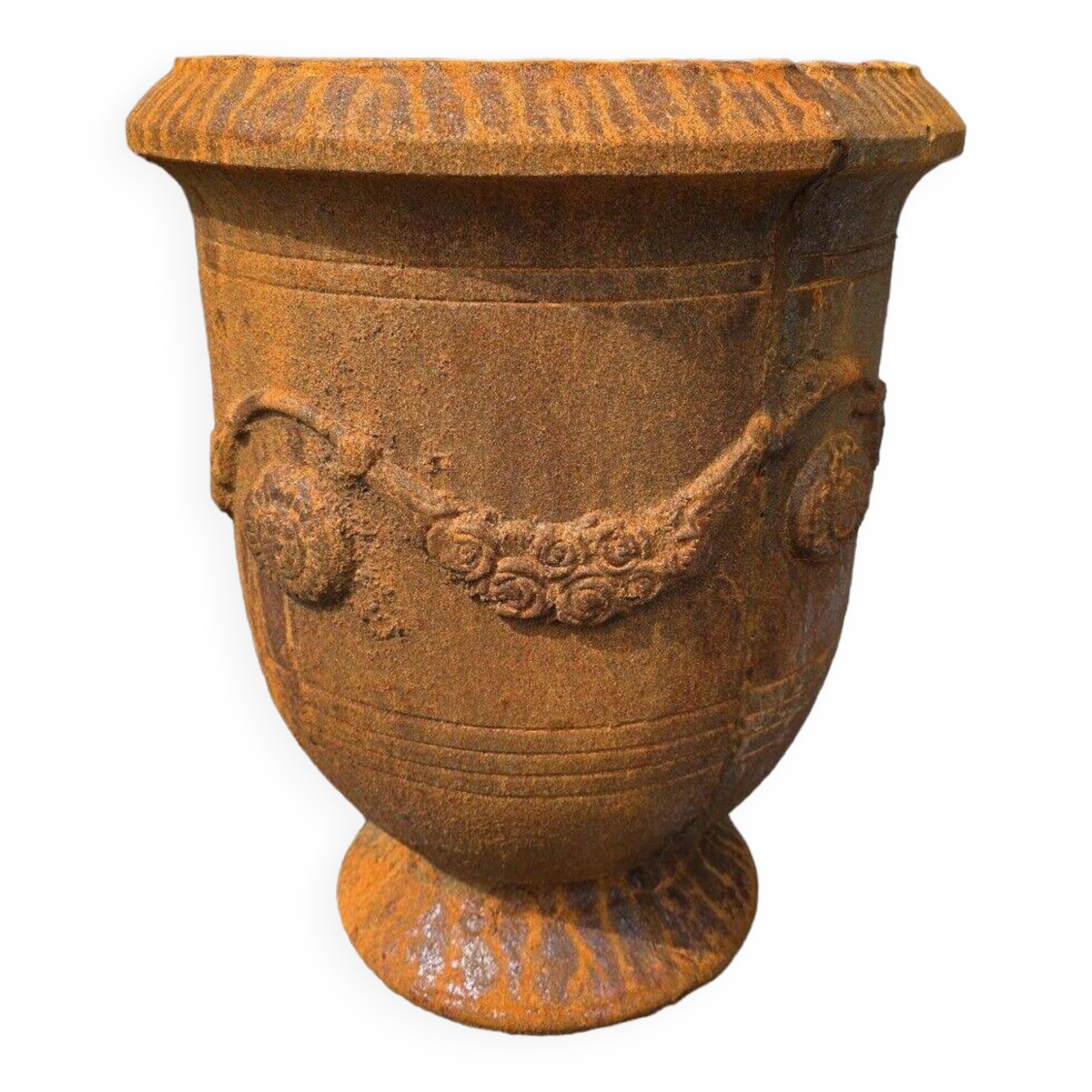 cast iron anduse vase