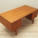 Teak desk, Danish design, 1970s, production: Denmark