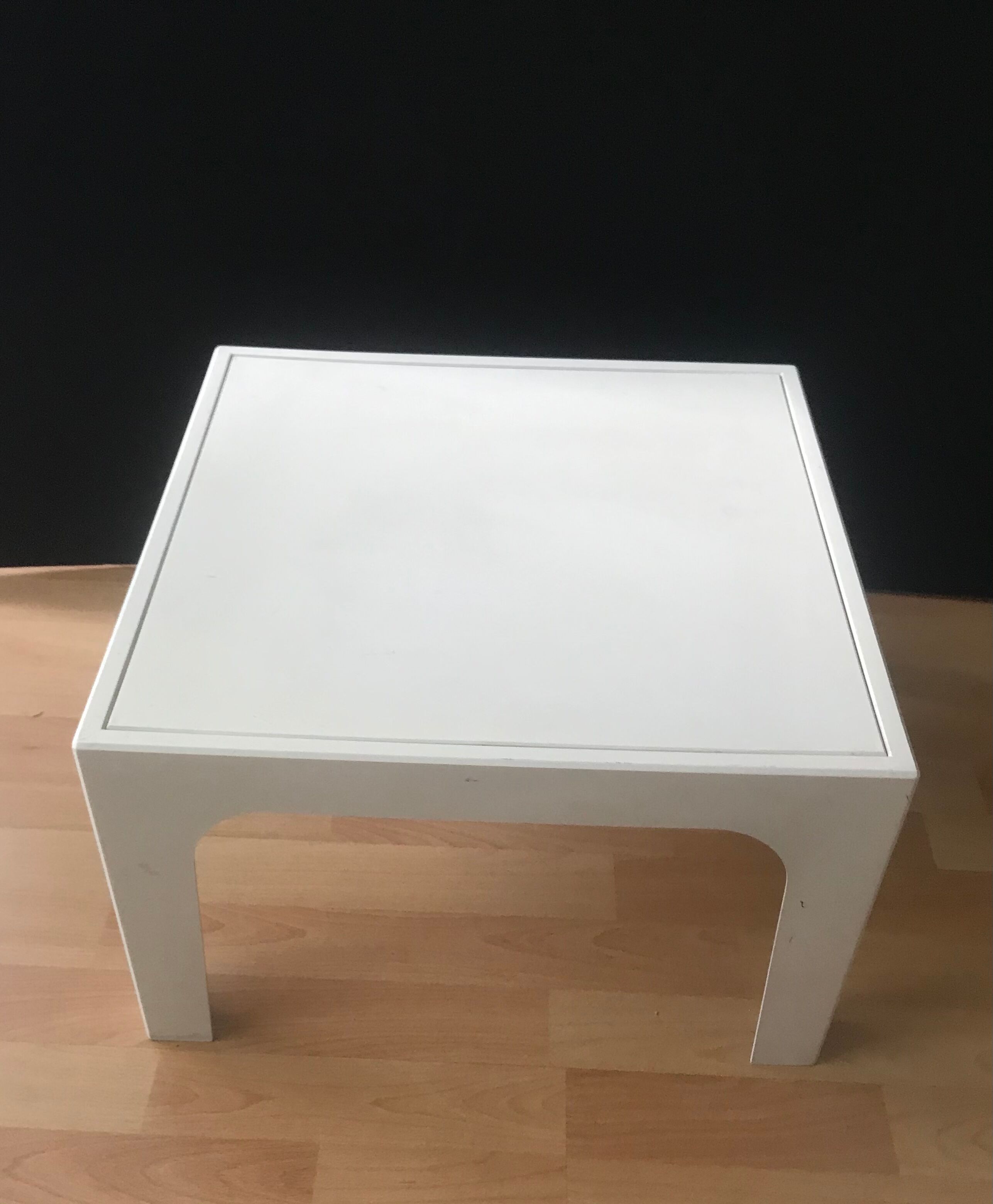 Small vintage plastic coffee table