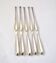 DEETJEN Set of 5 silver-plated lobster picks with pearl handle