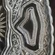 Aperitif dish in molded glass. stylish boho chic. starry, cross, leafy patterns