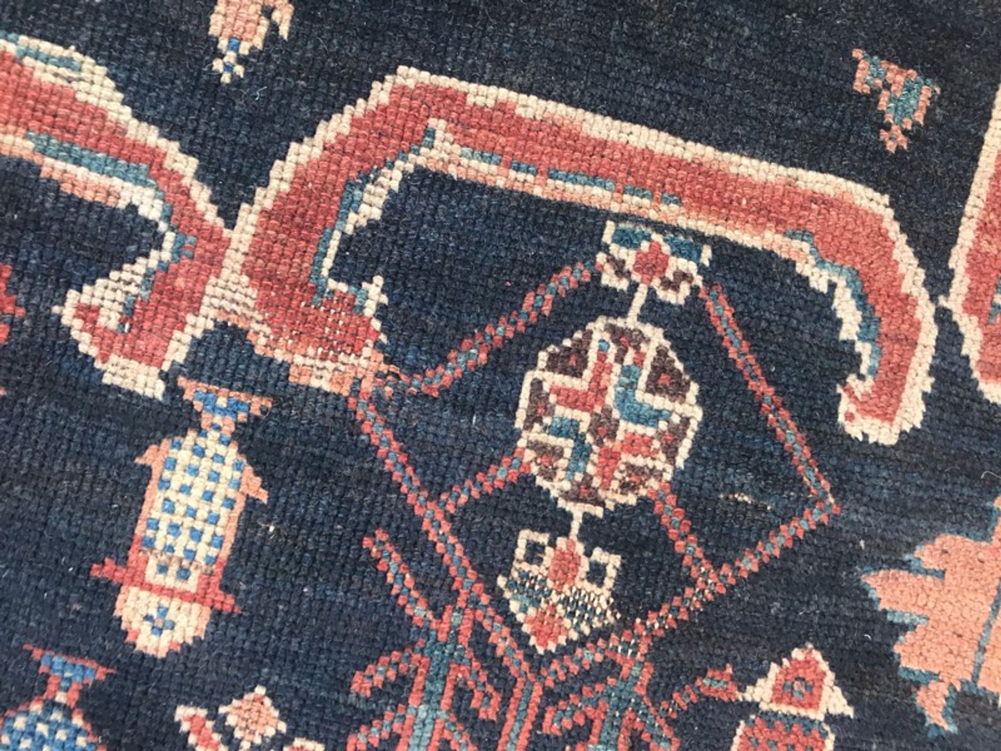 Carpet former Persian Bakhtiar style handmade soap factory - 137x265 cm